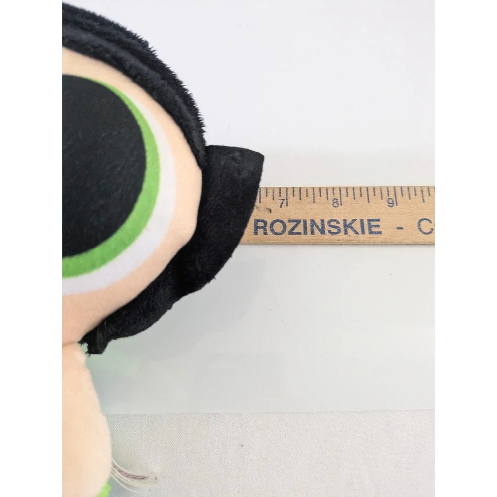 Powerpuff Girls Buttercup Plush Toy Cartoon Network Green Black 8 Inch Kids‎ - Picture 5 of 6